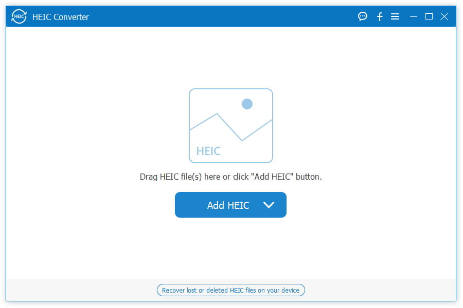 Free HEIC Converter Interface
